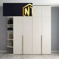 TỦ QUẦN ÁO GỖ MDF PHỦ MELAMINE MẪU 26